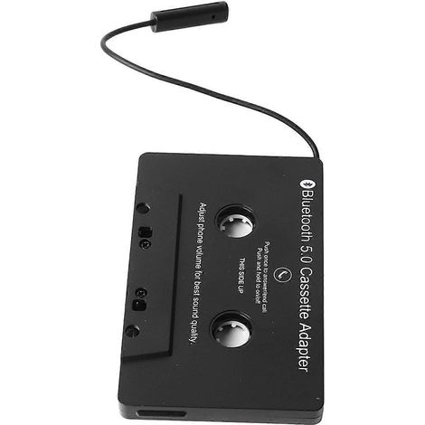 Adaptateur Bluetooth pour cassettes de voiture, transmission sans fil, récepteur Bluetooth multifonctionnel pour cassettes de voiture