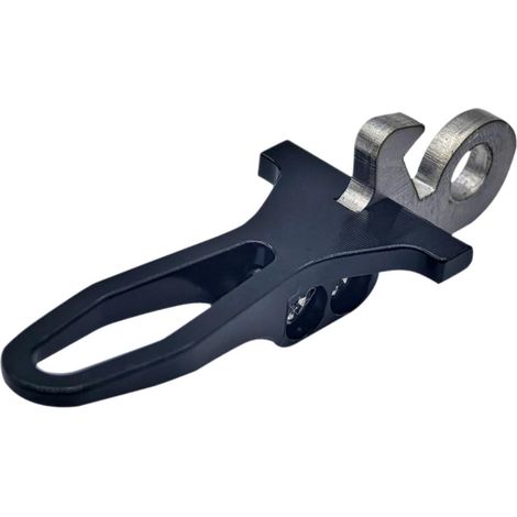 Collier de serrage de tige de de vélo en alliage d'aluminium durable offrant des performances optimales pour les tiges de de vélos pliables. (1/5)
