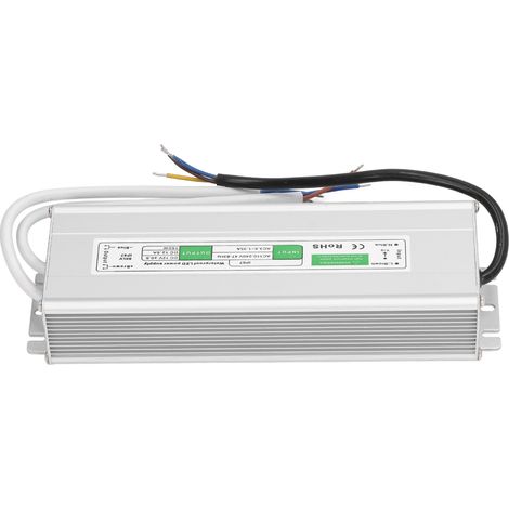 Transformateur d'alimentation LED étanche IP67 avec protection contre les courts-circuits, driver LED AC 110V-240V 150W (1/5)