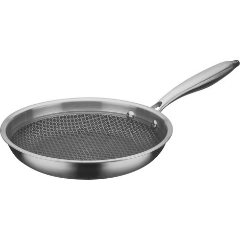 GSW 868518 Inoxxa Black, Padella con struttura a nido d'ape, diametro 24 cm (1/3)