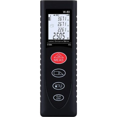 Télémètre laser mini portable, instrument de mesure électronique de distance et règle laser