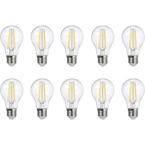 Sygonix SY-5275992 LED EEK E (A - G) E27 Glühlampenform 7.3 W = 60 W Warmweiß (Ø x H) 60 mm x 104 mm
