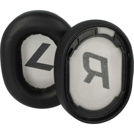 vhbw 2x Ear Pad Cups Cushion Covers compatible with Plantronics BackBeat Pro 2 SE, Voyager 8200 UC On-Ear Headphones Headset - black (1/4)