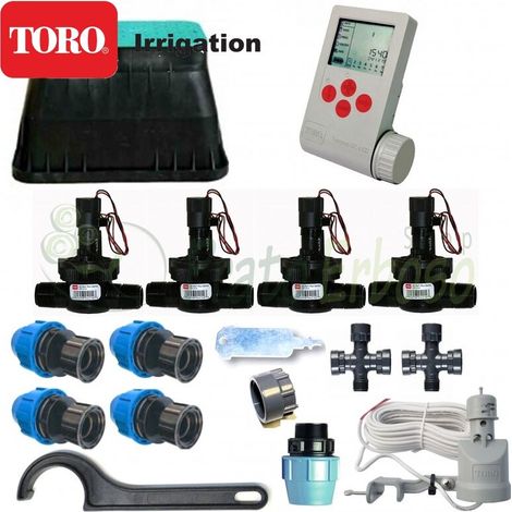 Kit d'arrosage Toro 4 zones 9V