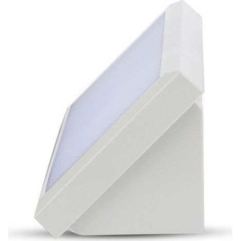 Applique murale LED rectangulaire 40W couleur blanc angulaire extérieur IP65 applique murale (1/5)