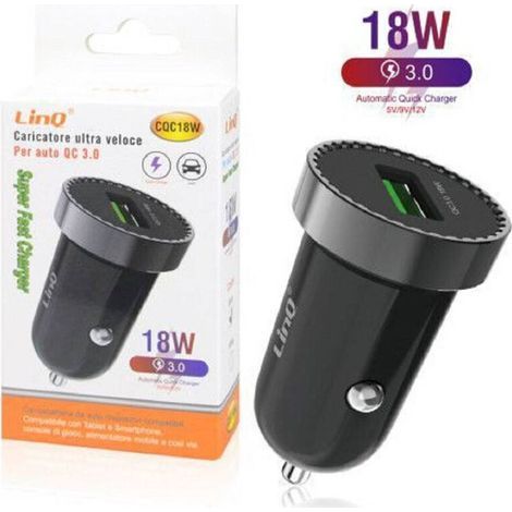 YMYNY Linq - 18W Universal-Schnell-USB-Autoladegerät Cqc18w - (1/5)