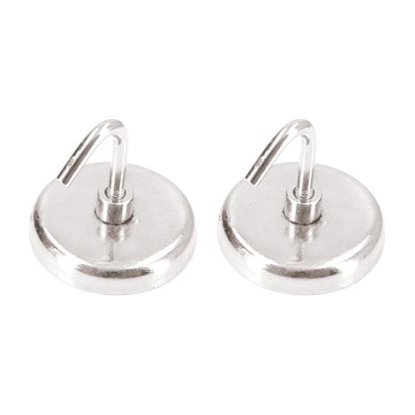 GANCHOS MAGNÉTICOS Ø3,8 CM 2 UDS.FSK