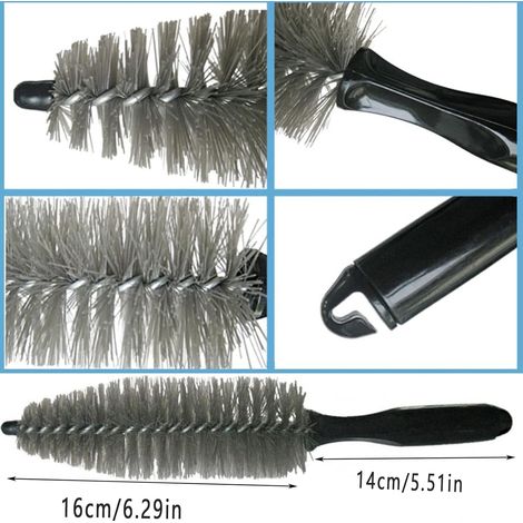 Brosse de nettoyage de jantes, brosses pour jantes, brosses de nettoyage de roues (1/3)