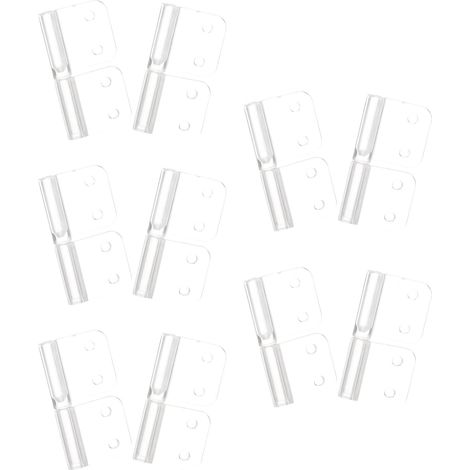 kleine transparente Acryl Klappscharniere für Schachteln und