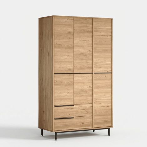 Armario ropero de 3 puertas con cajones Olyth (1/4)