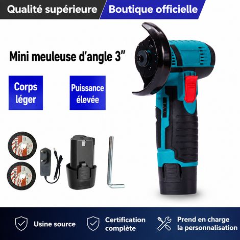 Mini outil électrique sans fil au lithium pour couper, meuler et polir, outil nu rechargeable 20000 27,5 × 14 × 9,5 cm 800 g – Livraison gratuite (1/5)