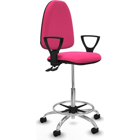 Piqueras y Crespo BFN05RN Silla de Oficina Rosa Cómoda