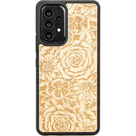Custodia in legno per Samsung Galaxy A73 5G ROSE ANIEGRE (1/4)