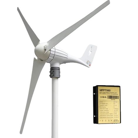 Generador de turbina eólica, compatible con doble voltaje, generación de energía eficiente, 24 V, color 1, 600 W (1/2)