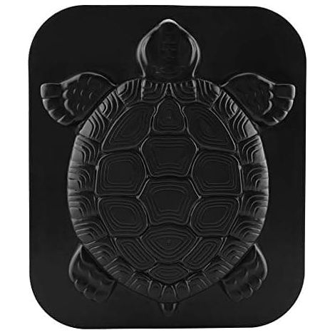 Moule pour dalle en béton, moule à dalles personnalisées en forme de tortue à faire soi-même, décoration de jardin et de pelouse, 44 x 38 cm (1/5)