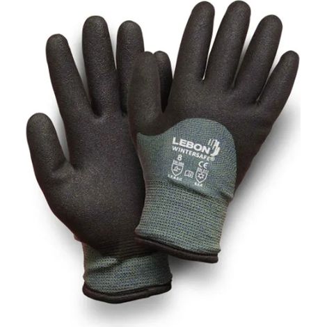 Guanti da lavoro lebon-protection wintersafe-10 isolamento termico resistenza al taglio