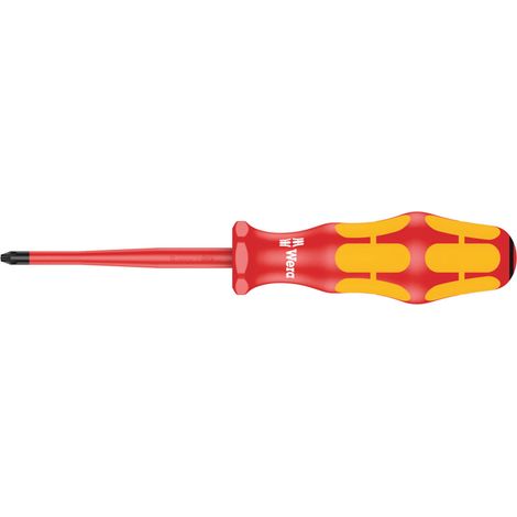 Wera 165 iS 05006460001 VDE Kreuzschlitz-Schraubendreher PZ 1 Klingenlänge: 80 mm