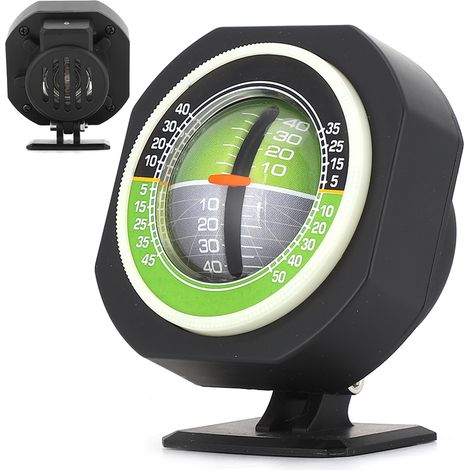Inclinomètre lumineux LED pour voiture, mesureur d'angle de pente réglable, équilibreur universel (1/5)
