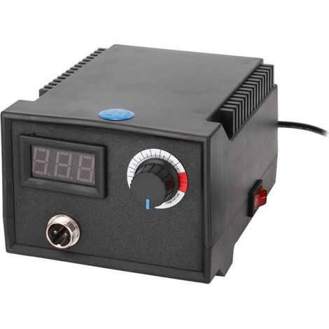 Adjustable temperature pyrography machine with digital display, pyrography tool for woodworking and leatherwork. (1/5)