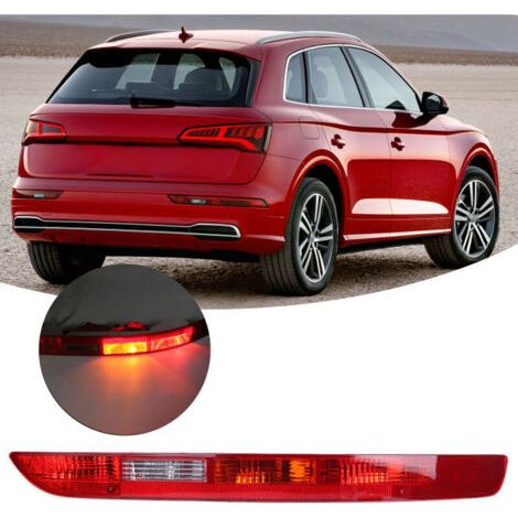 Feu arrière de pare-chocs arrière droit sans fil pour Audi Q5 2009-2016 – Matériau ABS – Haute luminosité – Numéro de pièce 8R0945096 (1/5)
