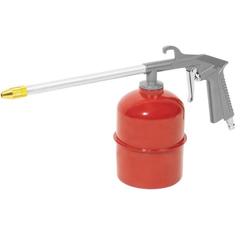 Güde Metall Druckluft Ölsprühpistole SB, Robuste Ölspritze für Maschinen