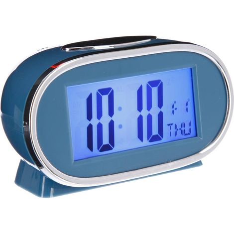 Wecker Digital 11x7,8cm - Blau