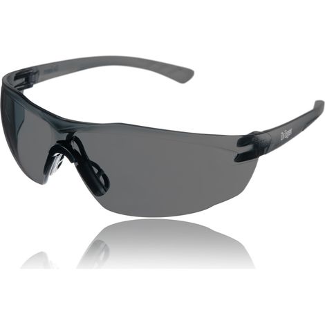 Dräger X-pect 8321 Lunettes de sécurité 10 Paires Lunettes de Protection UV Anti-buée Ultralight pour Usage intensif pour l'industrie, Le Sport, Le Laboratoire
