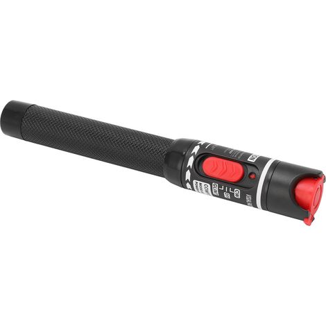 Stylo détecteur de fibre optique 50mW 50km, localisateur de pannes visuel avec adaptateurs FC/LC pour câbles optiques (1/5)
