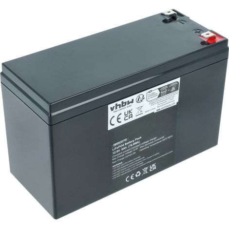 vhbw 1x Battery compatible with APC Back-UPS BE650G2-GR 650VA UPS (6 Ah, 12.8 V, LiFePO4)