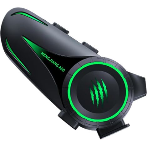 Wireless BT 5.3 Headphones, Noise Cancelling, with RGB Lights, AI Microphone, 30H Battery Life, for Motorcycling and Skiing (1/5)