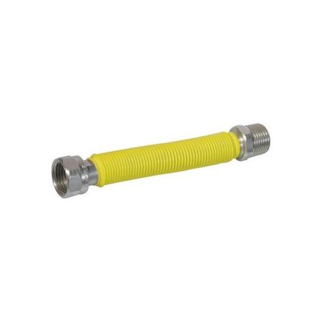 FLESSIBILE INOX RACCORDO IN ACCIAIO RIVESTITO MM 130 / 220 1/2 ATON (1/2)