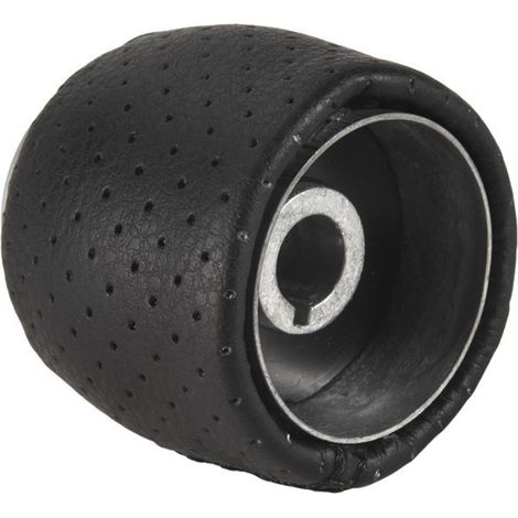 1 Black Leather OE: 55218774 Black Line Car 6-Speed Shift Knob Car Modification Part (1/4)