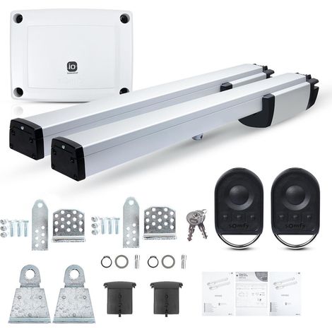 Paquete estándar Somfy Ixengo L 3S+ IO para puertas de doble hoja de 8 m (1/5)