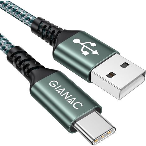 Cable USB C 1M 3.1A Câble USB C Charge Rapide Cable USB C (1/5)
