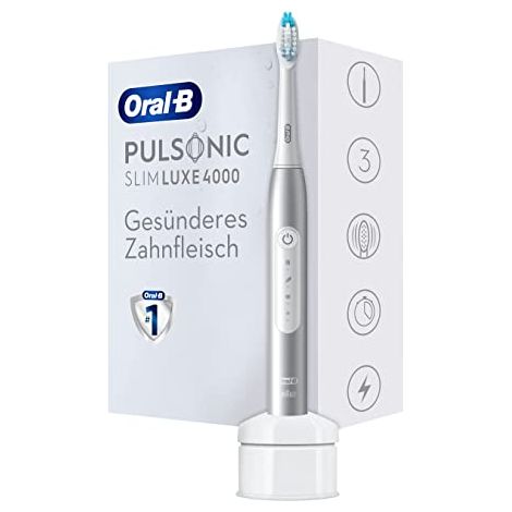 Oral-B Pulsonic Slim Luxe 4000 elektische Zahnbürste platinum (1/3)