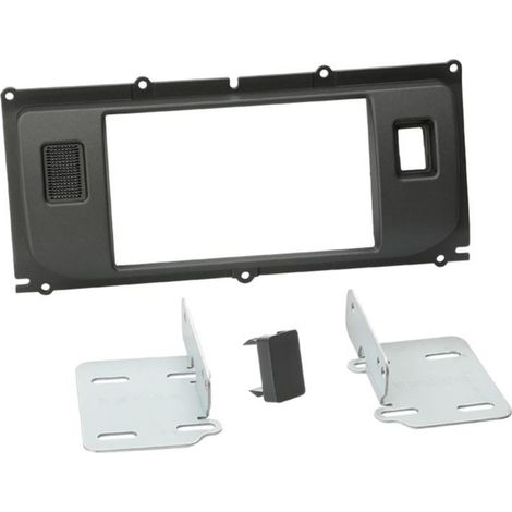 Kit Facade autoradio 2DIN compatible avec Kia Land Rover Evoque ap11 Anthracite