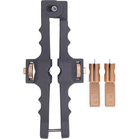SI-01 Abisolierwerkzeug für Glasfaserkabel, verstellbarer Längsabisolierer für geschirmte Kabel mit Durchmessern von 2/5 bis 1 Zoll, mit 2 Ersatzklingen (1/5)
