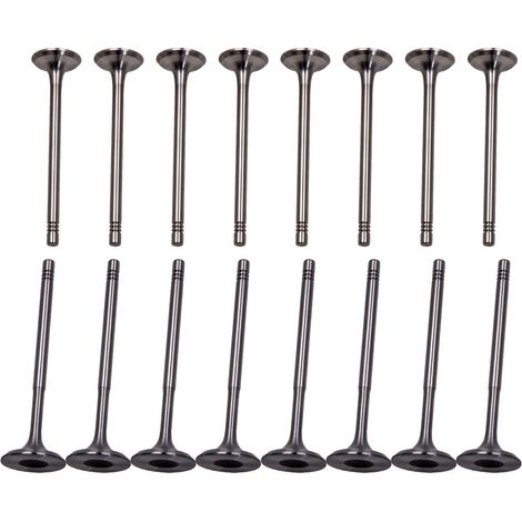 8x Soupape D'admission 8x Sortie Vanne for Audi Seat VW 1.4 Tsi Tfsi 036109601S (1/5)