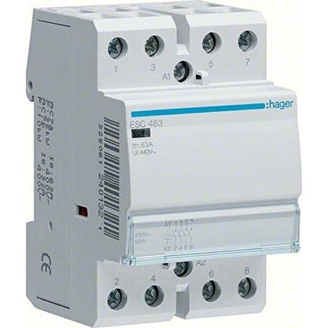 Hager ESC464 Schütze 63 A 4P 230 V 50 Hz