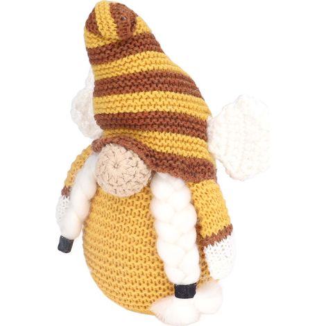 Poupée gnome sans visage, adorable abeille, poupée naine sans visage, jouet pour la Journée mondiale des abeilles, décoration pour la maison ou le bureau, femme (1/5)