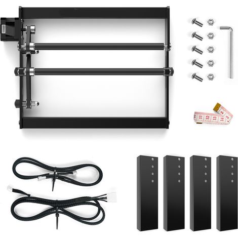 Module de gravure laser à rouleau rotatif, graveur avec rotation à 360° de l'axe Y pour objets cylindriques tels que des boîtes de conserve (1/5)