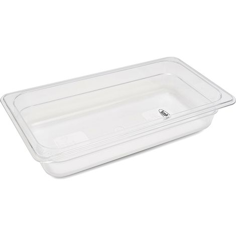 Bac Gastronorme - GN 1/3 - 6,5cm de profondeur - Polycarbonate - Maxima