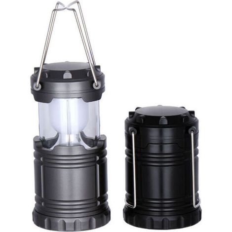 Lampe de camping solaire, rechargeable par USB, de secours - (1/5)