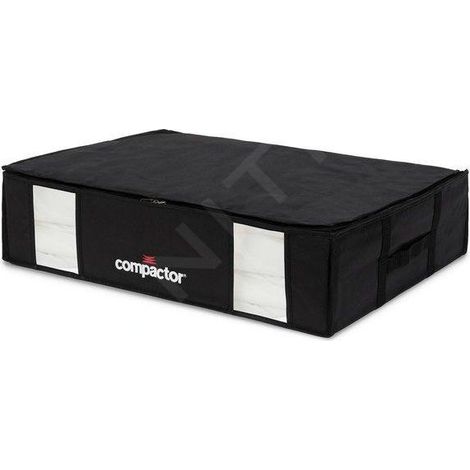 Compactor - Boîte de rangement sous vide avec manchon, 145 l, noir RAN8944