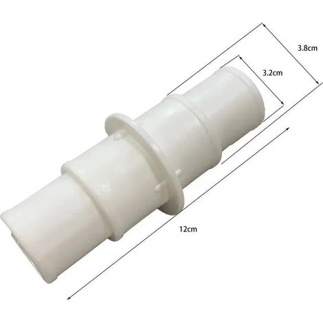 Accessoires de piscine (1 pièce) Raccord de tuyau d'alimentation de piscine pour tuyau d'aspirateur de 1-1/4 pouce ou 1-1/2 pouce (1/3)