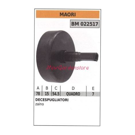 Campana frizione MAORI decespugliatore zaino 022517