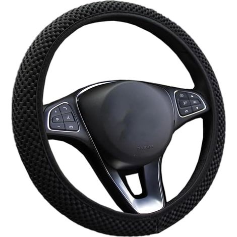 Funda para volante, funda para volante de coche, para todas las estaciones, universal, duradera, ultrafina, antideslizante. (1/5)