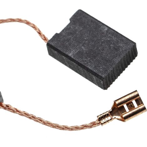 vhbw 2x Carbon Brush Motor Brush 22,5 x 17 x 7mm compatible with Hitachi G23SC3, G23SF2, G23U, G23U2, G23UA2, G23UAY power tool
