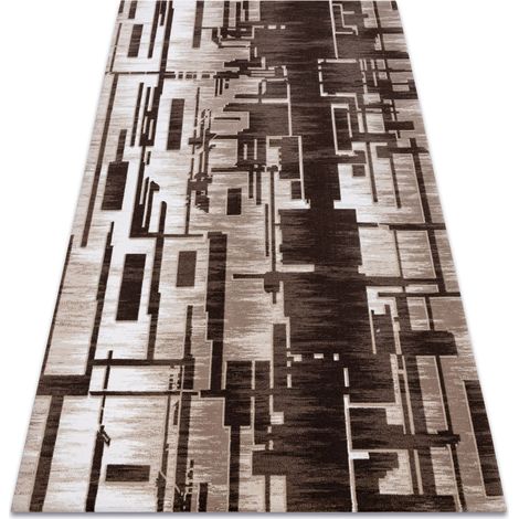 Teppich ACRYL USKUP Geometrisch 9481 beige brown 80x300 cm