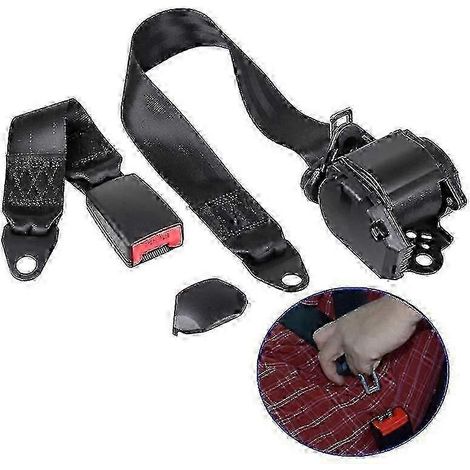 Ceinture de sécurité universelle pour voiture - Ceinture de sécurité réglable à 3 points (1/4)